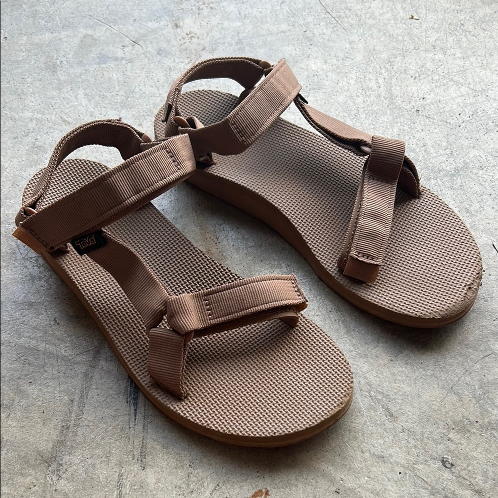 Teva Brown Outdoor Sandals with Adjustable Straps